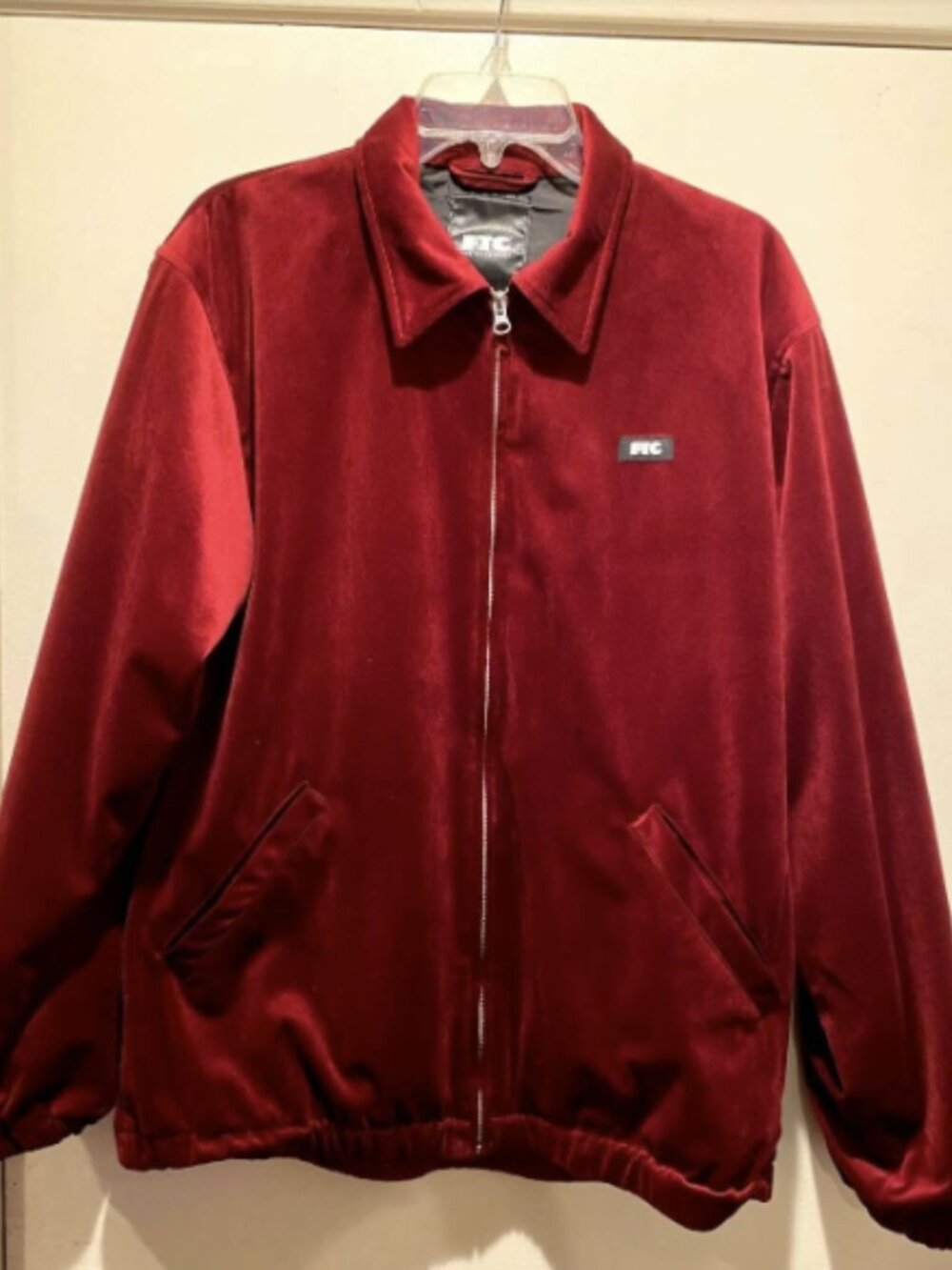 ftc skateboarding jacket burgandy / bordeaux